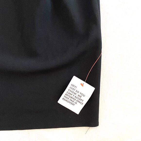 NWT ASOS black bandeau maxi dress Womens 10 ruched skirt side slit formal party - Picture 6 of 12